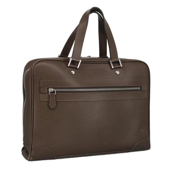 LOUIS VUITTON Taiga Igor Business Bag Grizzly M31178 - Picture 1 of 16
